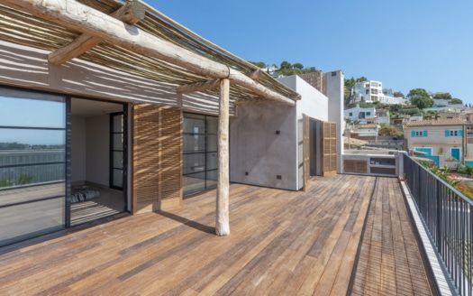 V-4558 Einzigartiges Designer Passivhaus mit Pool und Meerblick in Gènova, nah zu Palma 11