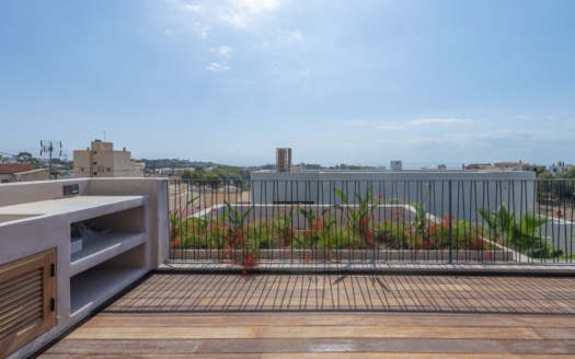 V-4558 Einzigartiges Designer Passivhaus mit Pool und Meerblick in Gènova, nah zu Palma 13