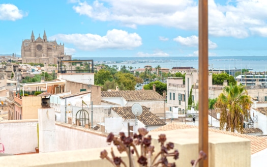 A-4035 Loft Apartment im Herzen von Santa Catalina mit atemberaubendem Blick über den Hafen von Palma