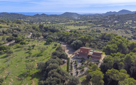 4881 Elegante, mediterrane Finca in Son Servera bei Artà, auf großem Grundstück, mit Panoramablick