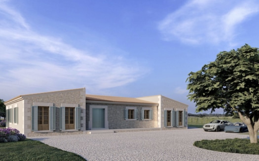 4986 IM BAU! Mediterrane Luxus Finca in Campos auf großem Grundstück mit Salzwasser Pool & Privatsphäre 22