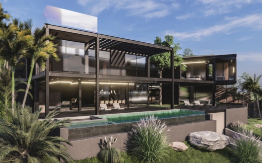 5049-121 Fantastische Villa in Portals Nous mit traumhaftem Meerblick & stylischem Design