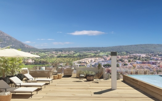 A-3109_14 PROJEKT! Komfortables Apartment mit großer Terrasse und schöner Gemeinschaftsanlage in Santa Ponsa