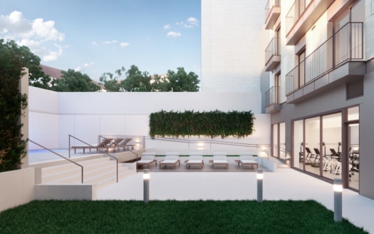 NEUBAU! Luxus-Apartment mit der Möglichkeit, sie nach eigenem Geschmack zu gestalten, mitten in Palma