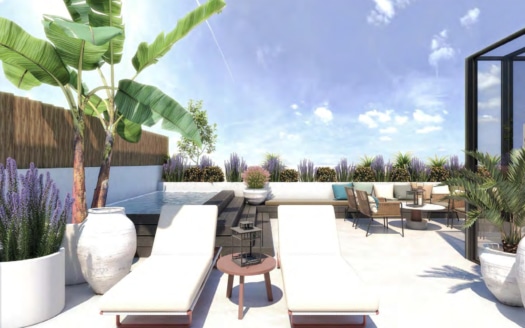 5113 Exklusives Duplex Penthouse in Son Armadams mit Pool Terrasse