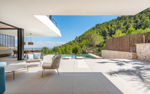 V-4606 Eindrucksvolle Villa in Son Vida mit Infinity-Pool und fantastischem Panorama Blick