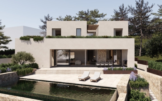 5119 Schlüsselfertige Designer-Villa in Cas Catala mit Panorama Meerblick 2