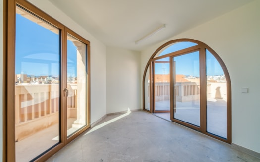 5130-125 Duplex Penthouse in Palma mit riesen Terrasse und herrlichem Ausblick 14