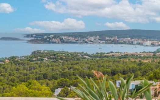 V-3767 Moderne Villa in Costa den Blanes mit Meerblick, Pool & Privatsphäre