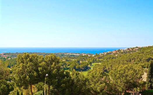 V-4670-121 Beeindruckende Luxus Villa in Bendinat mit Blick auf den Golfplatz und das Meer