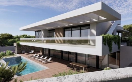 5121 Designer Villa in Cala Vinyas mit Meerblick & Privatsphäre 5