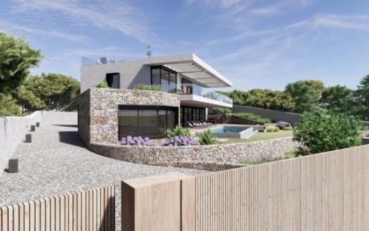 5121 Designer Villa in Cala Vinyas mit Meerblick & Privatsphäre 3