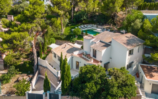 5011 Traumhafte Luxus Villa in Port Andratx mit Privatsphäre  und Blick auf die Berge der Cala Moragues