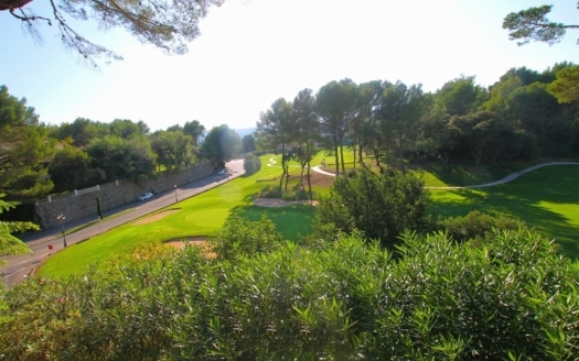 V-1539 Mediterrane Villa auf großem Grundstück mit Pool und Golfblick in Top Lage in Son Vida