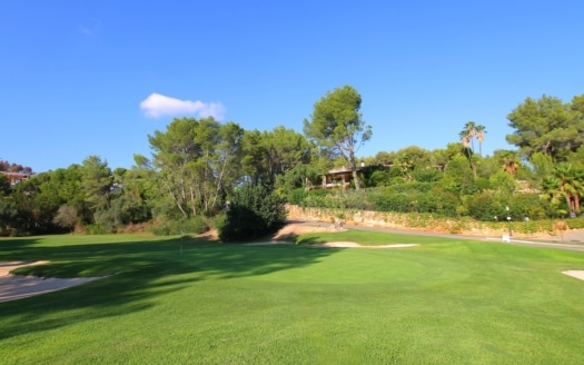 V-1539 Mediterrane Villa auf großem Grundstück mit Pool und Golfblick in Top Lage in Son Vida