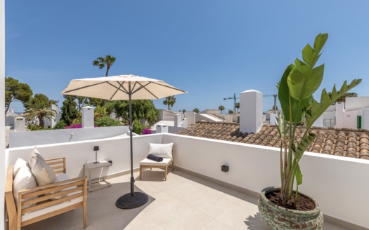 5105 Ibizenkische Villa in Sol de Mallorca mit Fern Meerblick in ruhiger Lage 16