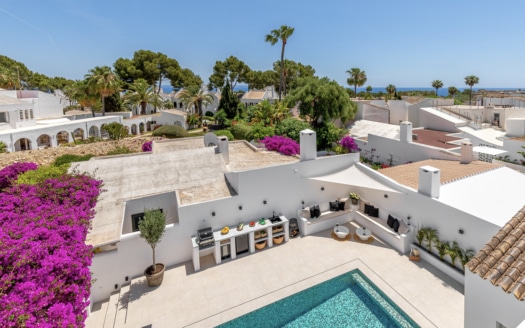 5105 Ibizenkische Villa in Sol de Mallorca mit Fern Meerblick in ruhiger Lage 15